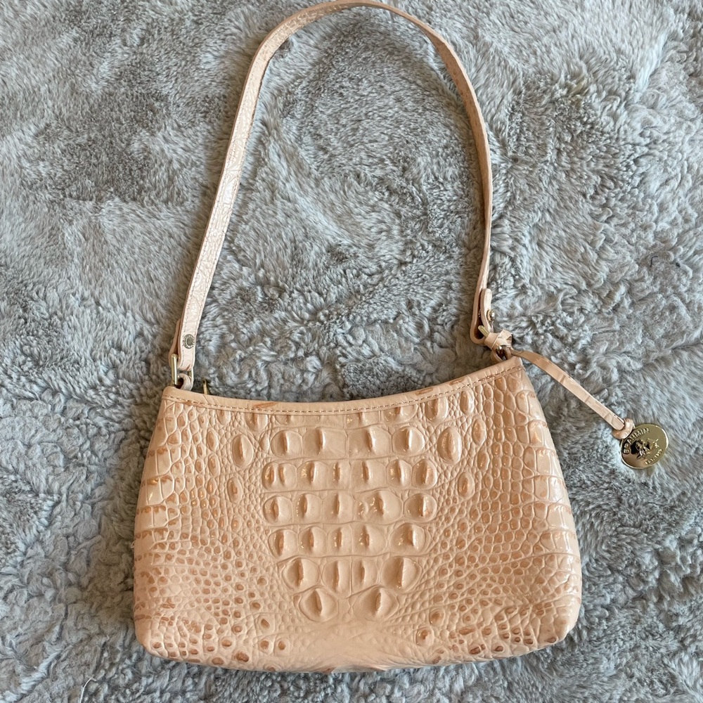 Brahmin Elegant Embossed Women's Small Shoulder Bag